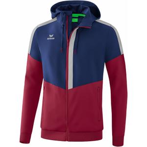 1032009-hooded-jacket-erima-tracktop-squad-marineblauw-burgundy-zilver