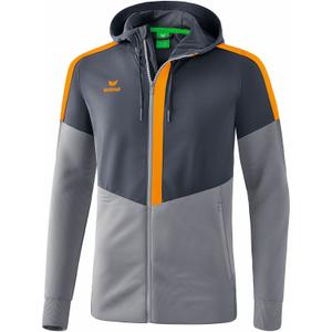 1032048-hooded-jacket-erima-training-donkergrijs-lichtgrijs-oranje
