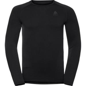 196192-60212-lange-mouwen-shirt-odlo-performance-warm-ec-zwart-grijs