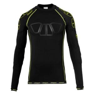 100563601-uhlsport-bionikframe-lange-mouw-jersey-zwart-gele-fluo