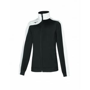 32eg740609-junior-sweatshirt-mizuno-knit-tracksuit-zwart-wit