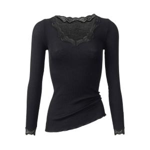45202-dames-t-shirt-wol-zijde-met-lange-mouwen-calida-richesse-lace-zwart