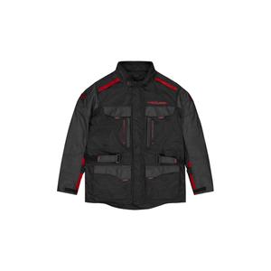 vestetrailercontinentalrouge-motorjas-4square-continental-zwart-grijs-rood