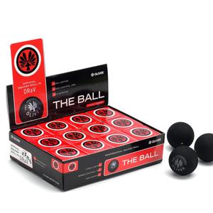 51072-set-van-12-dubbele-squashballen-oliver-sport-90-zwart-geel-tu