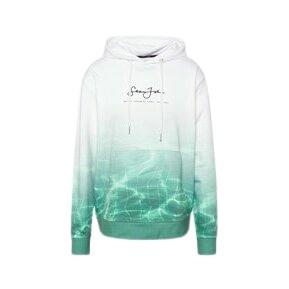 6028904-un-hoodie-sean-john-script-logo-pool-print-wit-groen