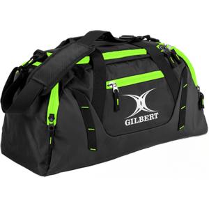 83026906-sporttas-gilbert-club-zwart-fluogroen-56x25x28
