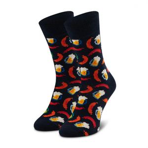 bas01-6500-happy-socks-bier-en-worst-hoge-sokken-zwart-rood