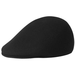 k0875fa-bk001-kangol-naadloze-wollen-baret-507-zwart