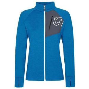 rewc01611-c521-dames-sweatshirt-met-capuchon-rock-experience-copperhead-majorelle-blauw-grijs