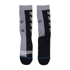a545a22whi-blk-sokken-chicago-white-sox-split-crew-zwart-l