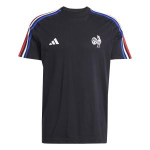 jd4187-los-t-shirt-france-essential-fit-3-stripes-zwart