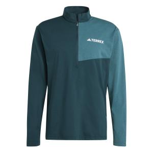 jm7085-t-shirt-met-lange-mouwen-en-1-2-rits-adidas-terrex-multi-climacool-turquoise