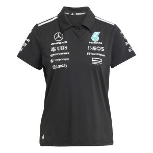 jx0759-damespolo-adidas-mercedes-amg-petronas-formula-one-team-zwart-wit