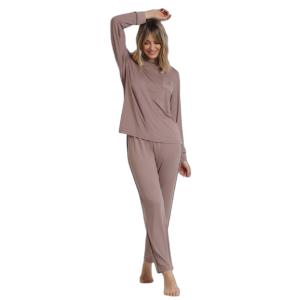 62643-0-000172-dames-pyjama-met-lange-mouwen-admas-classic-soft-sleep-mokka