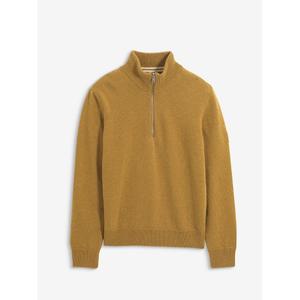 bk853-trui-met-hoge-kraag-en-halve-rits-van-polyamide-wol-aigle-esssential-oker