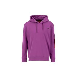 158321-677-hoodie-alpha-industries-x-fit-donker-magenta