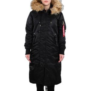 198013-533-damesparka-alpha-industries-long-fishtail-zwart-goud-flash