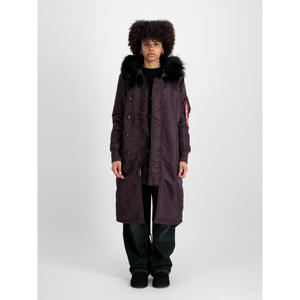 198013-719-lange-damesjas-alpha-industries-fishtail-pruim