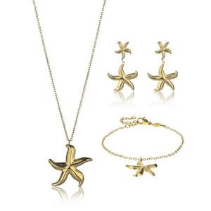 as027g-dames-sieraden-set-amelia-parker-marela-x3-goud-45-6-cm