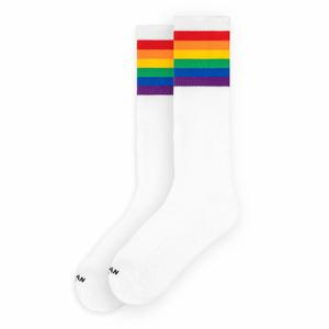 as190-sokken-american-socks-rainbow-pride-wit-regenboog-wit-tu