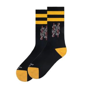 as292-sokken-american-socks-serpent-zwart-geel-tu