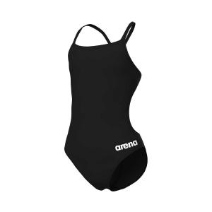 004765-550-1-delig-meisjes-zwempak-arena-team-challenge-solid-zwart-wit