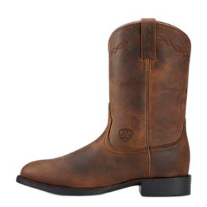 10000797-leren-westernlaarzen-voor-dames-ariat-heritage-roper-bruin