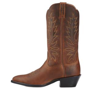 10001021-leren-westernlaarzen-voor-dames-ariat-heritage-r-toe-bruin