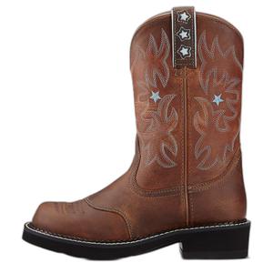 10001132-leren-westernlaarzen-voor-dames-ariat-probaby-bruin