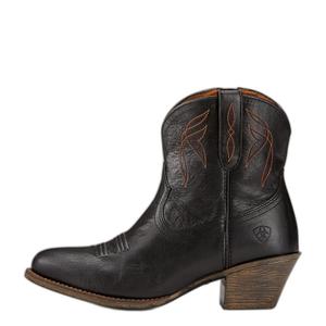 10017325-leren-westernlaarzen-voor-dames-ariat-darlin-zwart