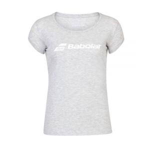 a001025-011-36-dames-t-shirt-babolat-exercise-grijs
