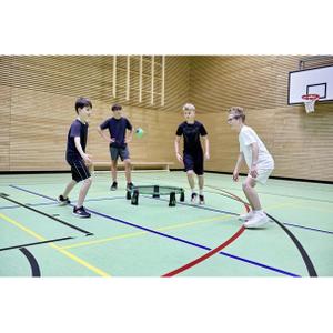 d3274-sportsbal-bamball-pro-set-zwart-groen-90x20-cm