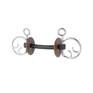 6537900-125-extra-zachte-gecombineerde-mondstukken-voor-paarden-beris-pure-zilver-zwart-bruin
