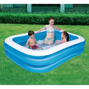 a1400597-blauw-familiezwembad-voor-kinderen-bestway-x3-blauw-groen-wit-201x150x51