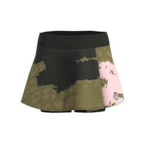 w1390001-oldgr-dames-short-met-print-bidi-badu-pure-wild-wavy-olijf-donkergrijs