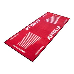 grgmat49-milieutapijt-biketek-aprilia-logo-rood-wit-190x80-cm
