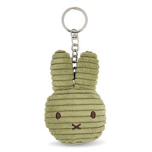 bt24205067-kinder-velours-sleutelhanger-bon-ton-toys-miffy-olijfgroen-6x6x1-cm