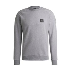 b6m1203-041-gewatteerde-ronde-halspull-voor-dames-boss-equestrian-lex-grijze-mix