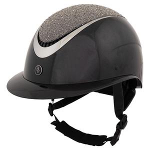 541047-b194-522-rijhelm-br-theta-plus-glamourous-glossy-zwart-pistoolmetaal