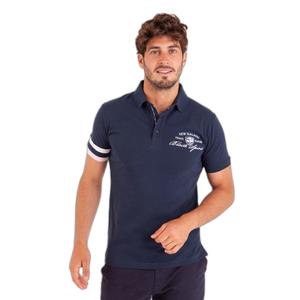 52552-b-marine-poloshirt-met-puntkraag-en-driekleurige-mouw-camberabero-b-marine