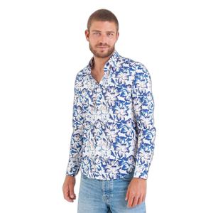 52718-b-bleu-blouse-met-lange-mouwen-met-grote-bloemenprint-camberabero-b-blauw