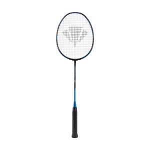 13015119-badmintonracket-carlton-powerblade-ex400-g3-hl-zwart-fluor-cyaan-tu