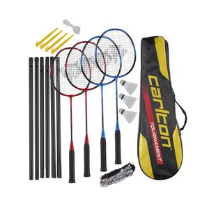 13016383-set-badmintonrackets-voor-4-spelers-carlton-tournament-zwart-rood-tu