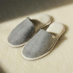 chevronsgrise-slippers-caussun-la-chevrons-grise-grijs