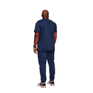 chwwe670-navy-t-shirt-met-v-hals-cherokee-marine