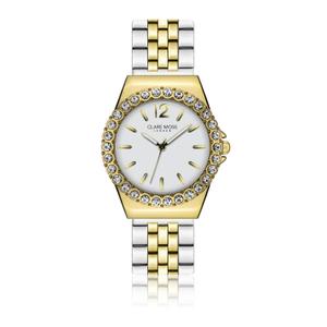 cma7-b278s-vrouwenhorloge-clare-moss-classic-mesh-goud-zilver-36-mm