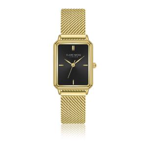 cmd9-b034g-vrouwenhorloge-clare-moss-carlie-mesh-gold-black-23x35-mm