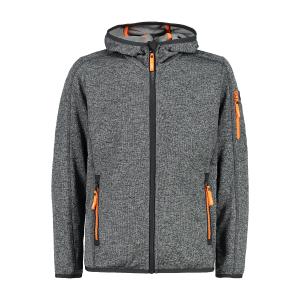 30h5914-30ug-kinder-fleece-met-capuchon-cmp-antraciet-cemento