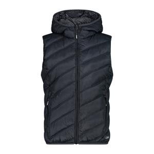 33k1676-u423-mouwloos-damesjack-met-capuchon-cmp-antraciet