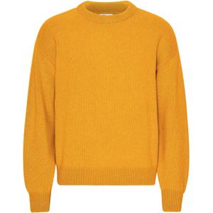 cs5088-burnedyellow-trui-met-oversized-ronde-hals-colorful-standard-burned-yellow-gebrand-geel
